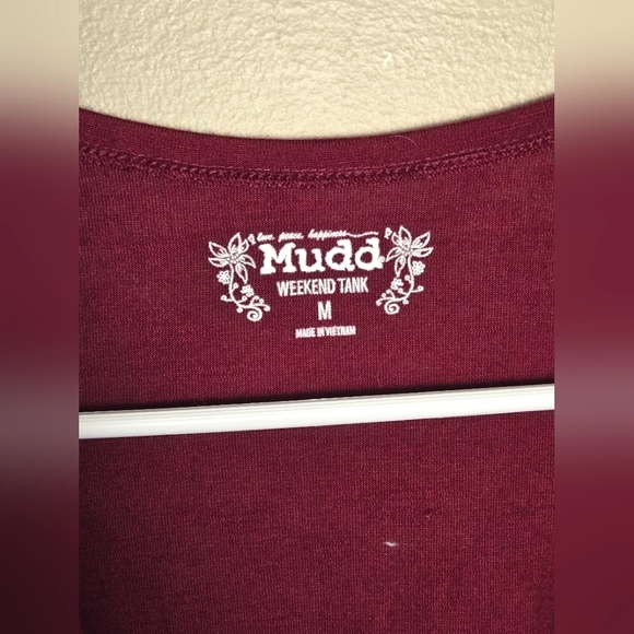 Women's Mudd Floral Boho Sleeveless Tank Top, Size Medium - Picture 2 of 2